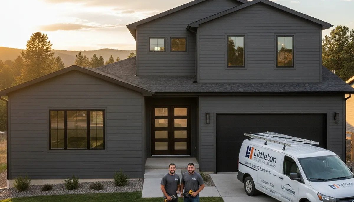Professional vinyl siding installation on home exterior in Aurora, CO
